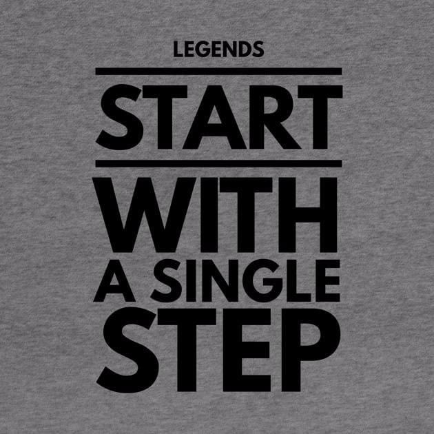 Legends start with a single step by GMAT